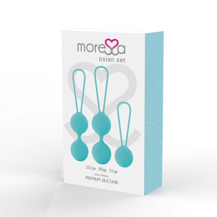 Bile Kegel Moressa Osian Set Premium Silicone Turquoise [2]