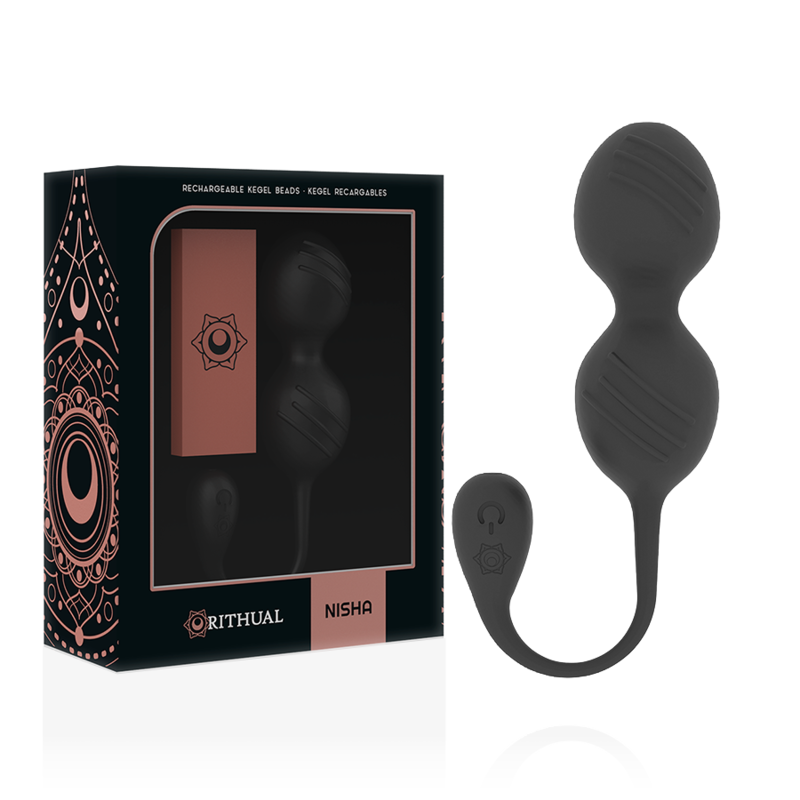 Bile Kegel Rithual Nisha Rechargeable Kegel Balls Black [8]