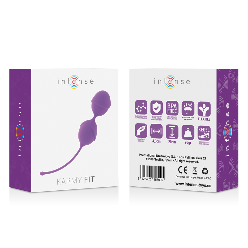 Bile Vaginale Intense Karmy fit kegel silicone lilac [2]