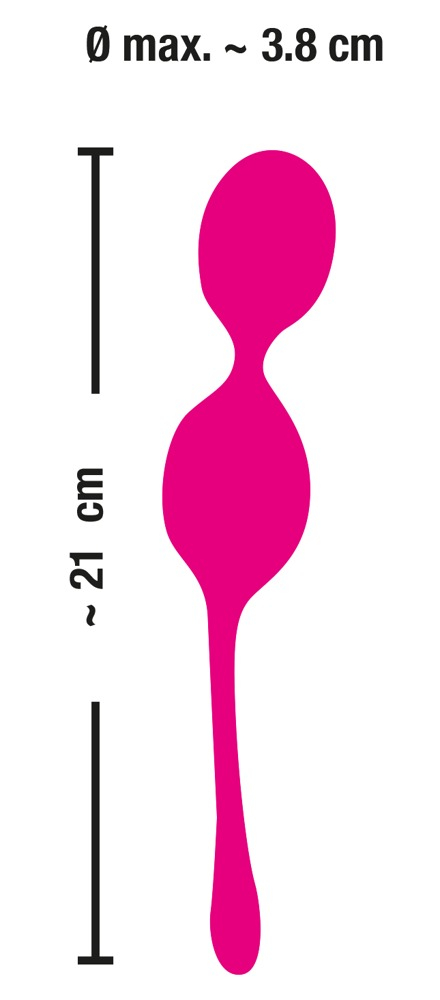 Bile Vaginale Kegel Femei Intarire Muschi Pelvini Sweet Smile Love Balls Remote Controlled [6]