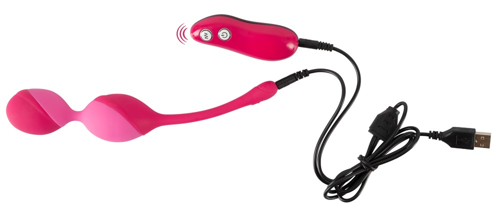 Bile Vaginale Kegel Femei Intarire Muschi Pelvini Sweet Smile Love Balls Remote Controlled [4]