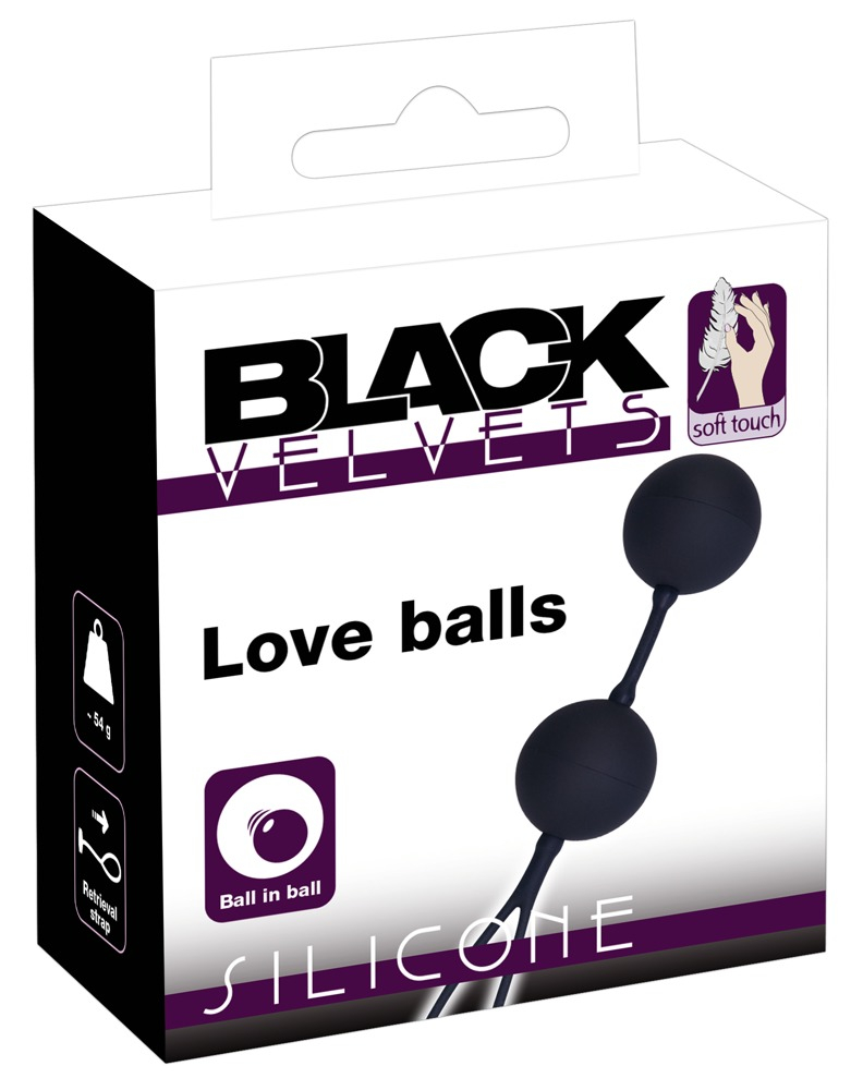 Bile Vaginale Kegel Femei Intarire Muschi Pelvini Black Velvets The Perfect Balls [6]