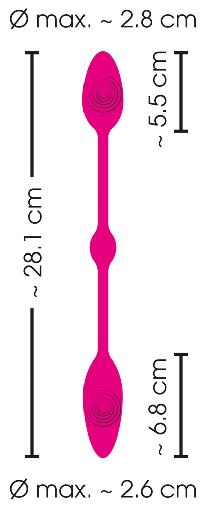 Bile Vaginale Kegel Femei Intarire Muschi Pelvini Sweet Smile RC Double Pleasure Love Balls [13]