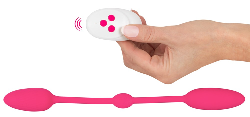 Bile Vaginale Kegel Femei Intarire Muschi Pelvini Sweet Smile RC Double Pleasure Love Balls [7]