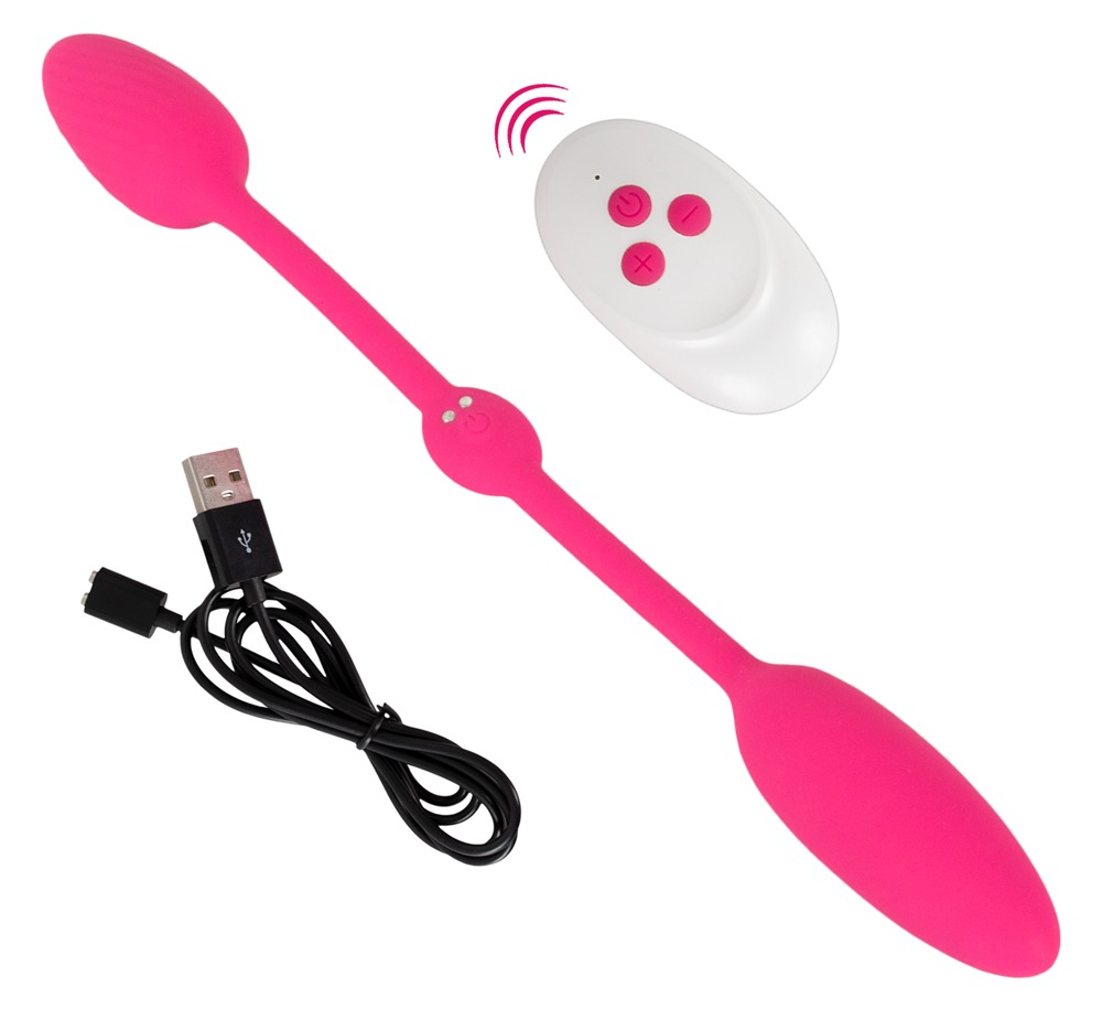 Bile Vaginale Kegel Femei Intarire Muschi Pelvini Sweet Smile RC Double Pleasure Love Balls [12]