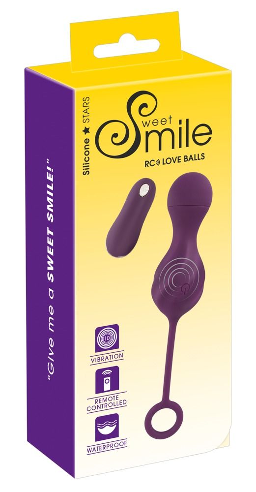 Bile Vaginale Kegel Femei Intarire Muschi Pelvini Sweet Smile Remote Controlled Love Balls [11]