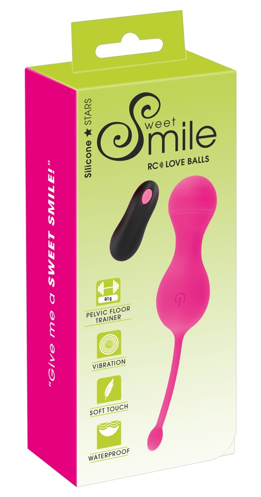 Bile Vaginale Kegel Femei Intarire Muschi Pelvini Sweet Smile Vibrating Love Balls [9]