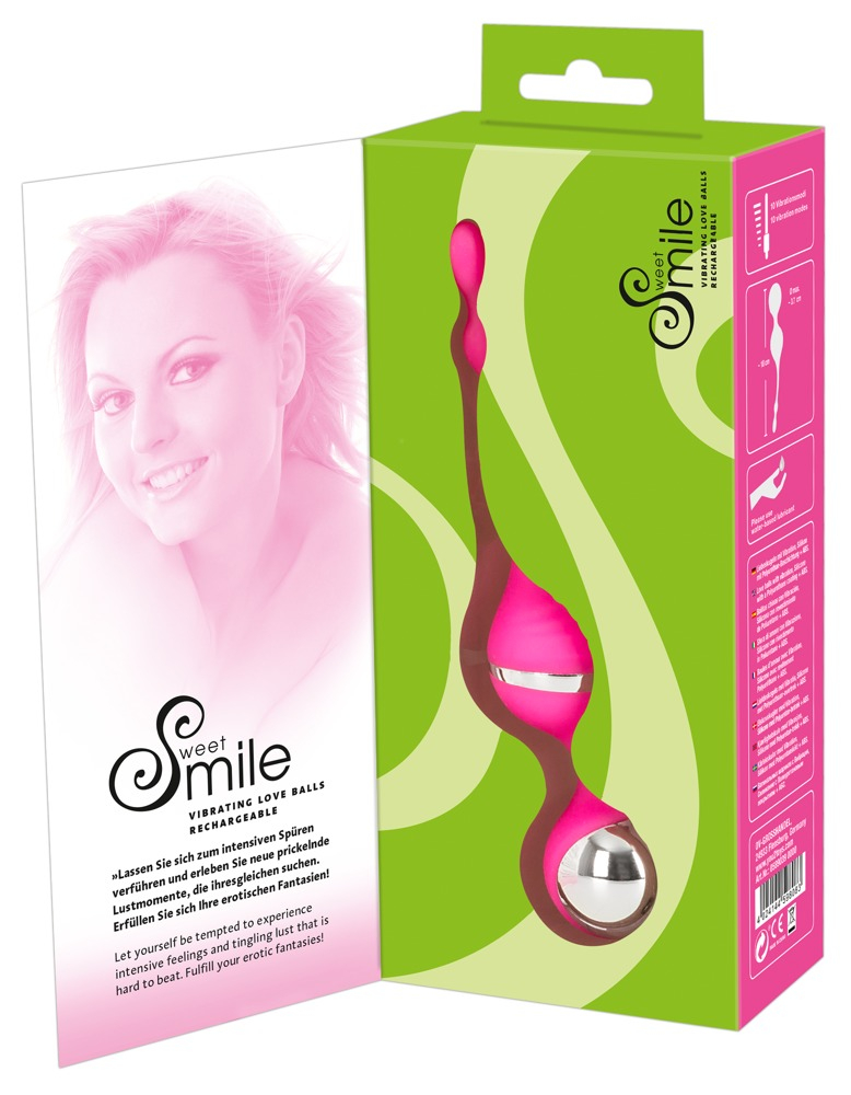 Bile Vaginale Kegel Femei Intarire Muschi Pelvini Sweet Smile Vibrating Love Balls [9]