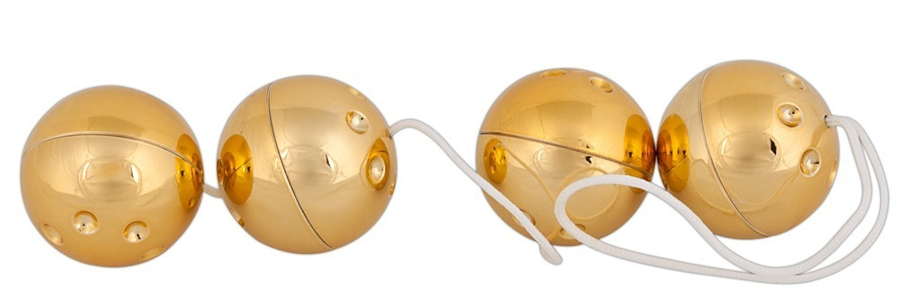 Bile Vaginale Kegel Femei Intarire Muschi Pelvini You2Toys Golden Beads [1]