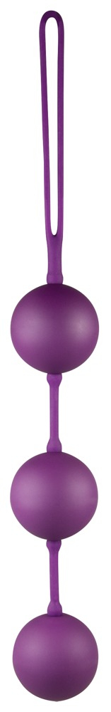 Bile Vaginale Kegel Femei Intarire Muschi Pelvini You2Toys Velvet Balls Purple [2]