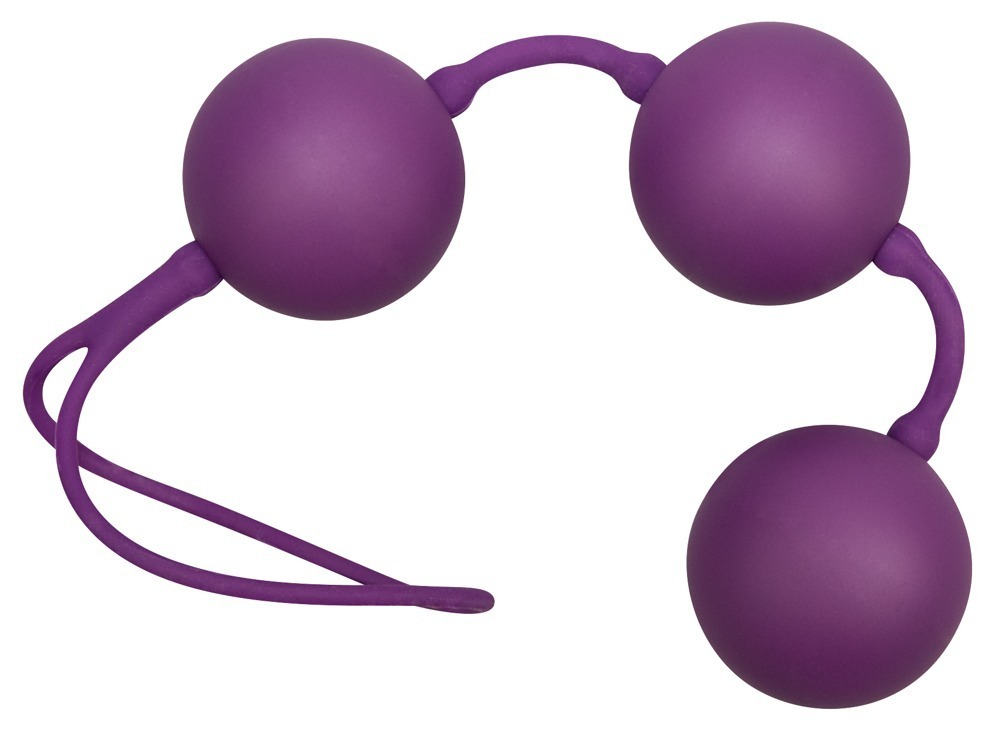 Bile Vaginale Kegel Femei Intarire Muschi Pelvini You2Toys Velvet Balls Purple [1]