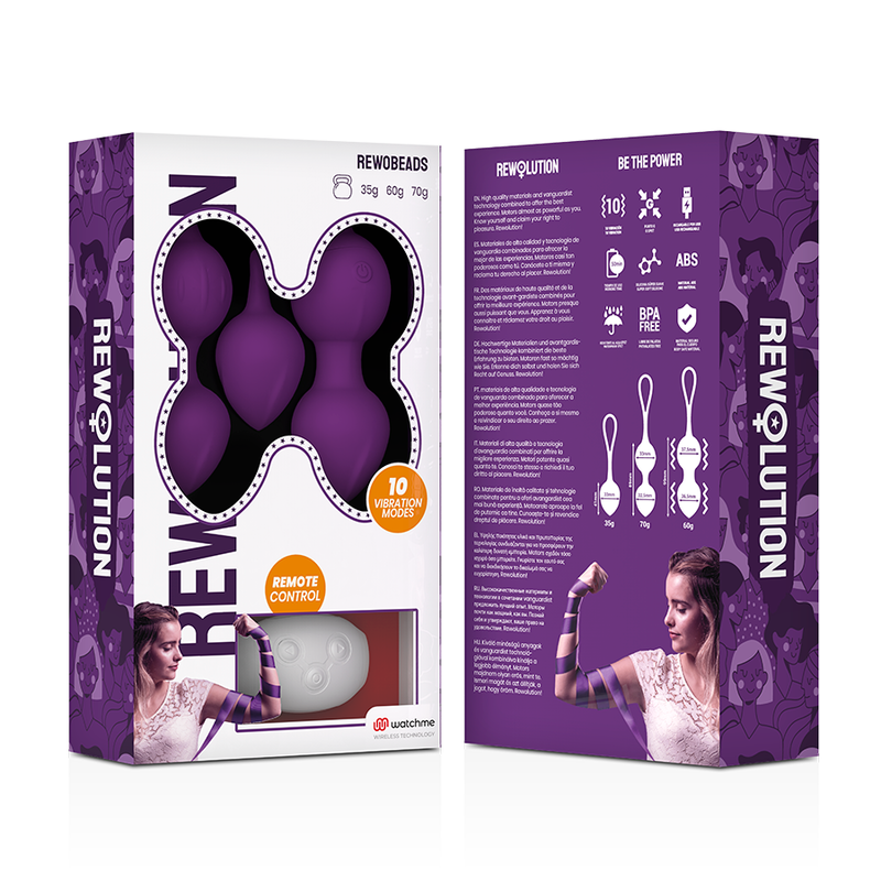 Bile Vaginale Rewolution Rewobeads vibrating balls remote control [5]