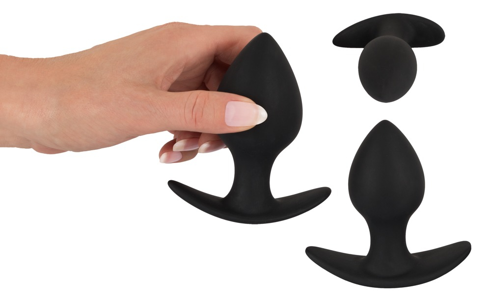 Set Plug Anal Black Velvets 3-piece Anal Trainer Set [4]