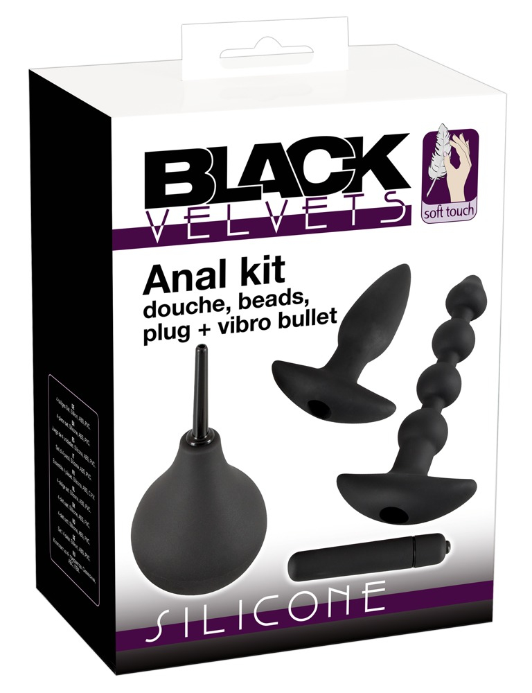 Set Anal Black Velvets Anal Kit [7]
