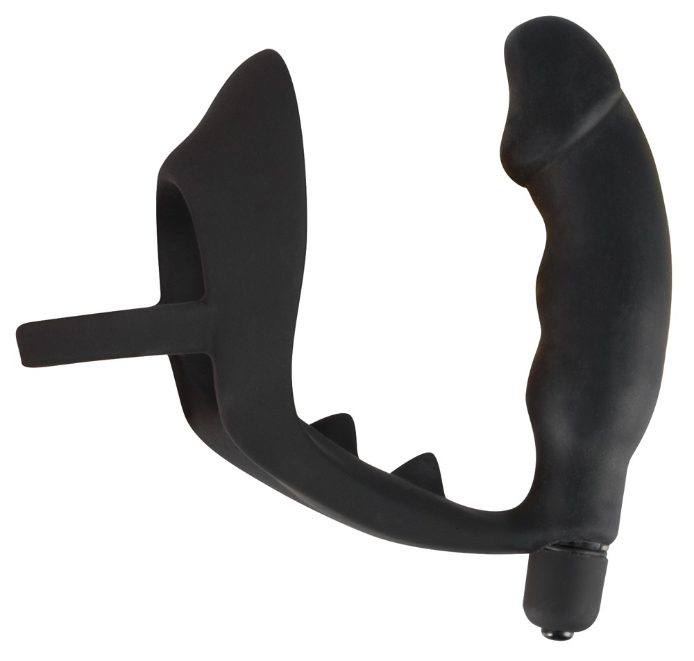 Vibrator Anal Black Velvets Ring & Vibro Plug [6]