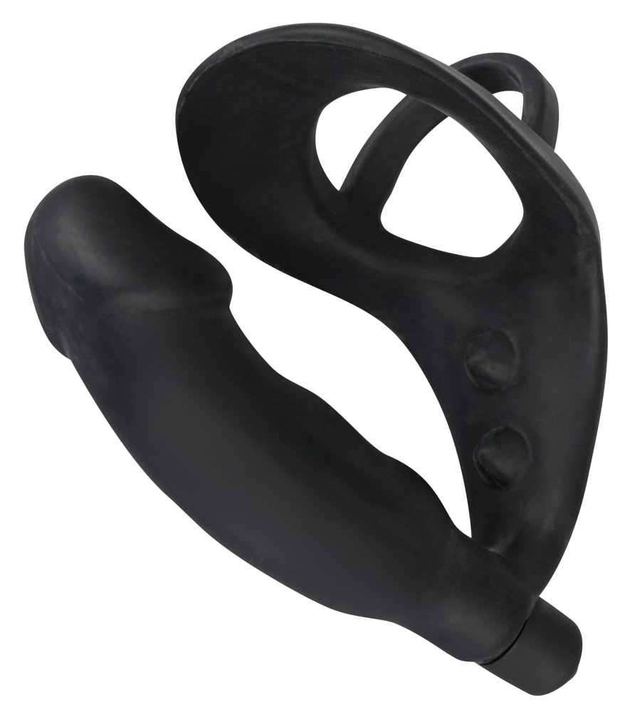 Vibrator Anal Black Velvets Ring & Vibro Plug [5]