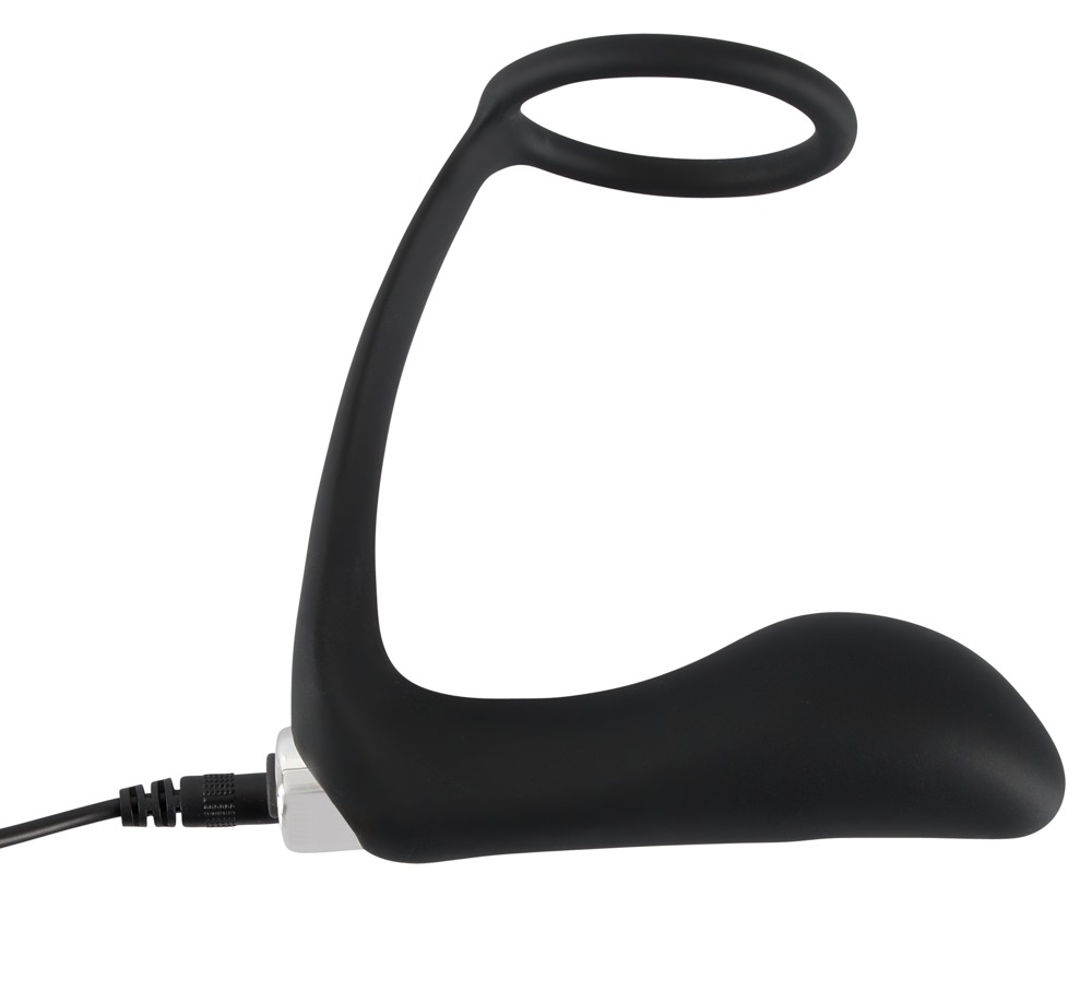 Inel Penian Plug Vibro Black Velvets Vibrating Ring & Plug [7]