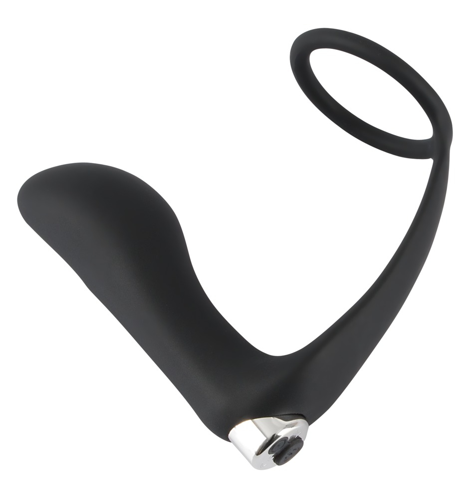 Inel Penian Plug Vibro Black Velvets Vibrating Ring & Plug [10]
