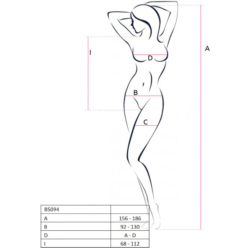 Body Passion BS094 Black Bodystocking [2]