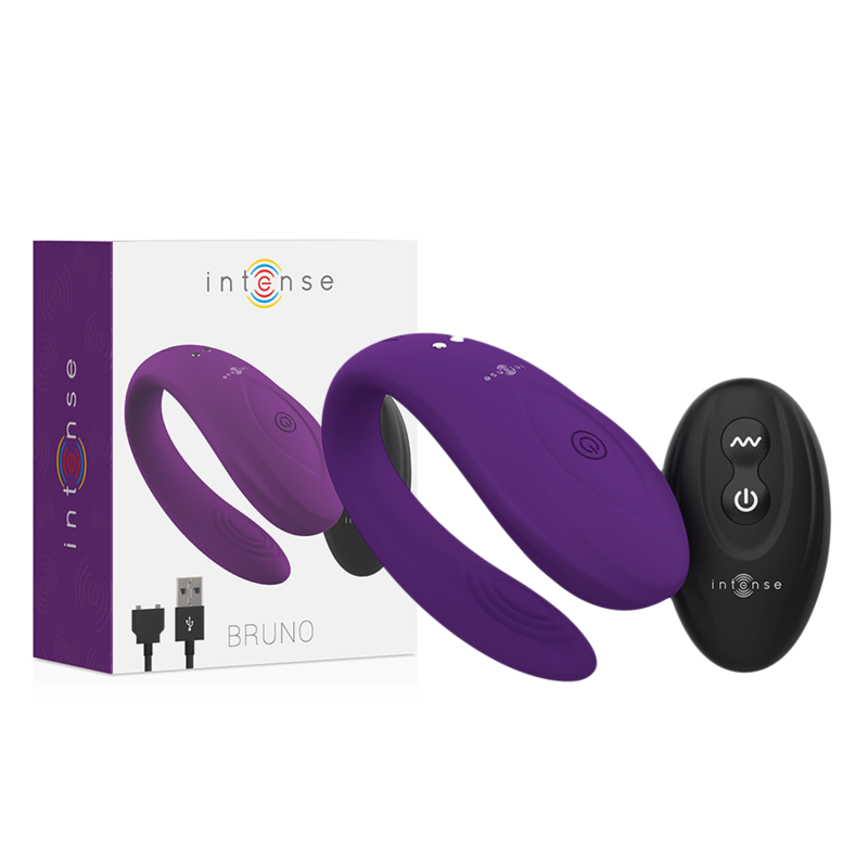 Vibrator Intense Bruno partner double lilac pleasure [5]