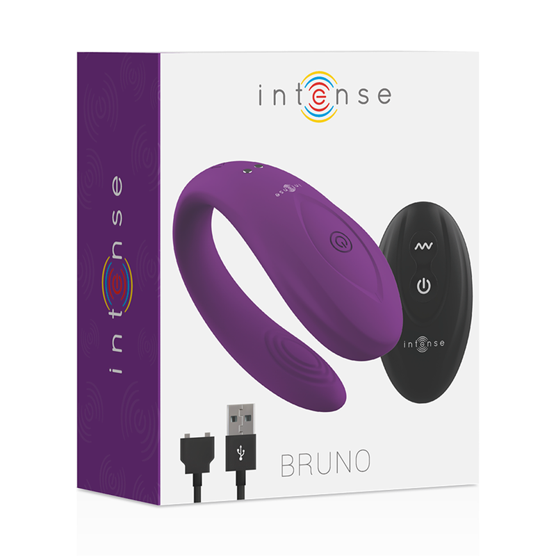 Vibrator Intense Bruno partner double lilac pleasure [2]
