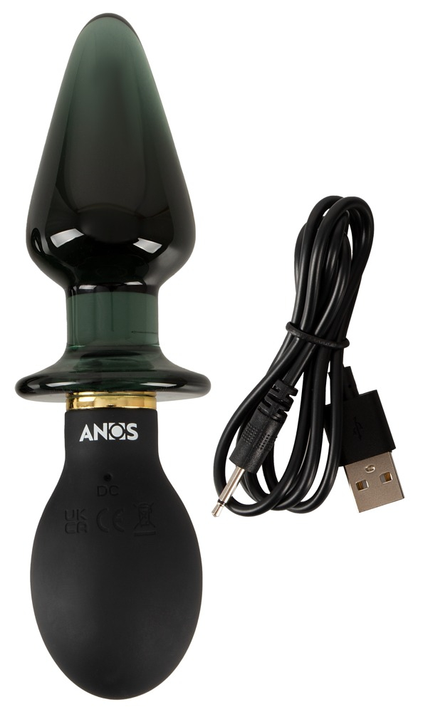 Butt Plug Anos Double-ended with Vibration [7]