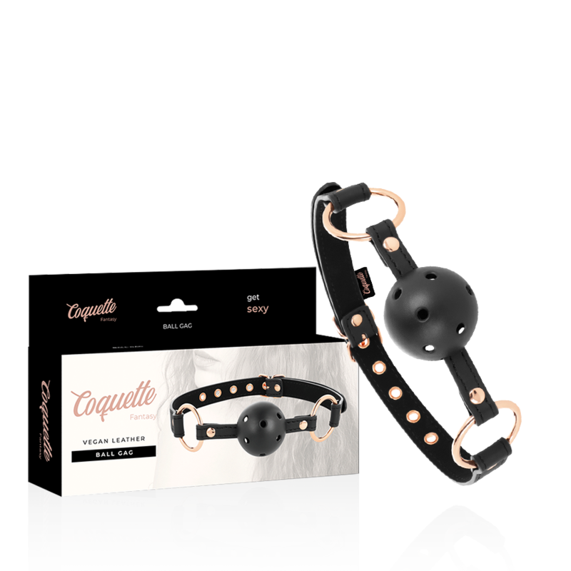Calus Coquette Chic Desire Fantasy Breathable Vegan Leather Gag [1]