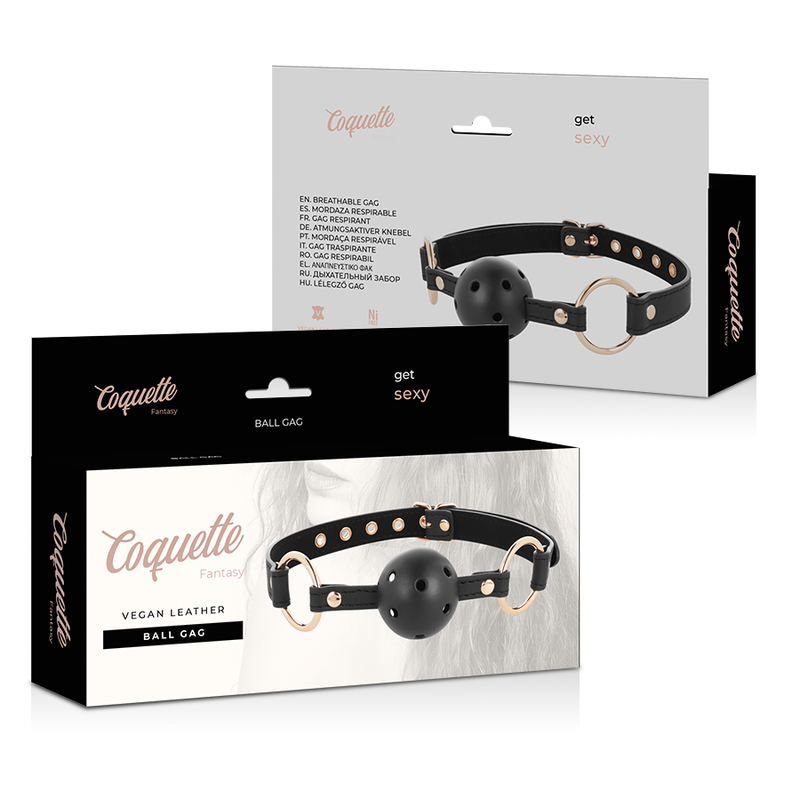 Calus Coquette Chic Desire Fantasy Breathable Vegan Leather Gag [5]