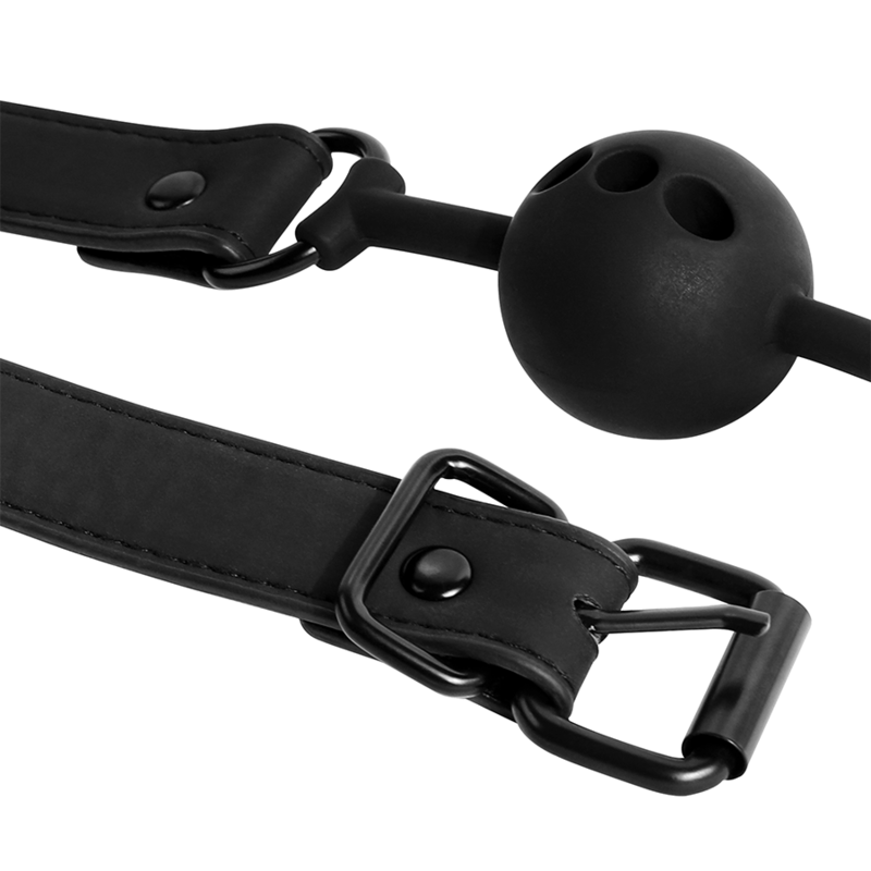 Calus Minge Fetish Submissive Bondage Breathable silicone ball gag [3]