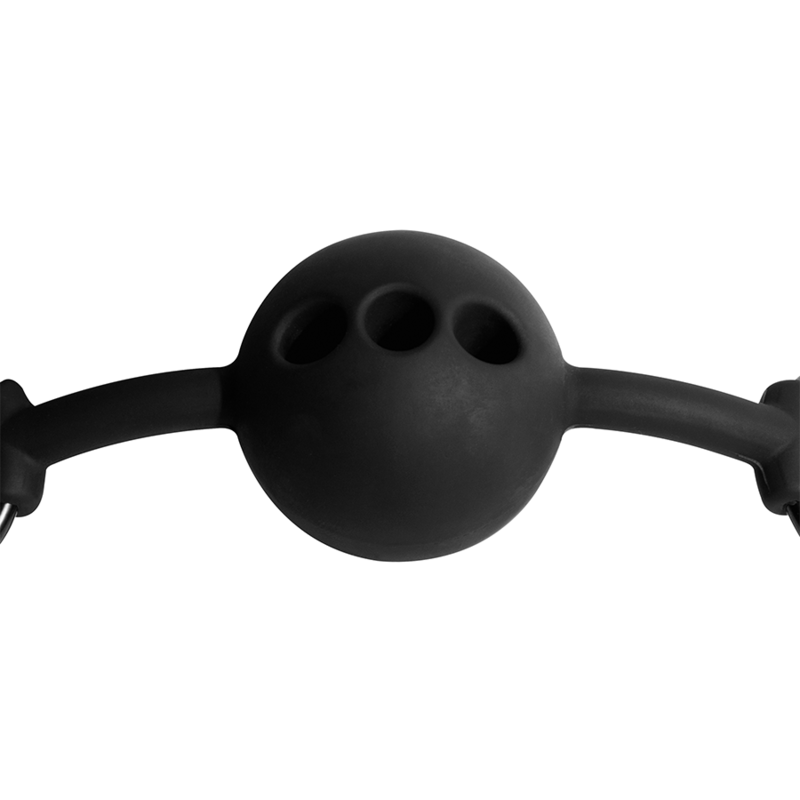 Calus Minge Fetish Submissive Bondage Breathable silicone ball gag [5]