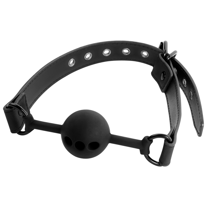 Calus Minge Fetish Submissive Bondage Breathable silicone ball gag [4]