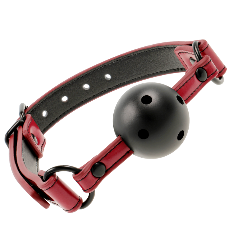 Calus Fetish Submissive Dark Room Breathable Gag [4]