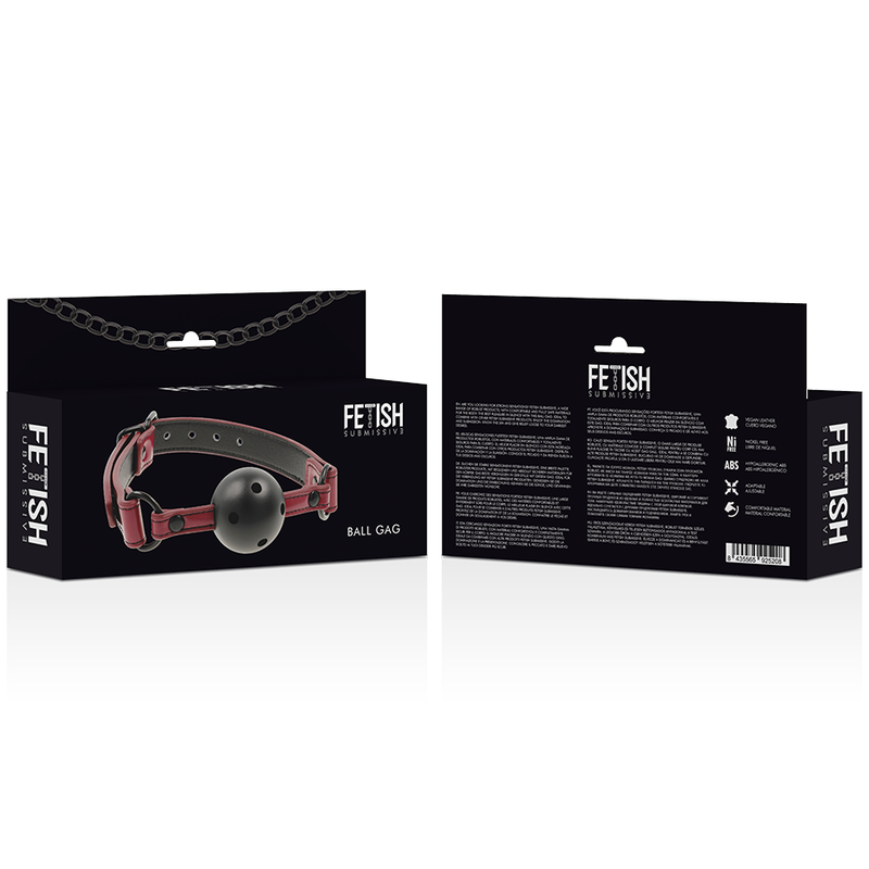 Calus Fetish Submissive Dark Room Breathable Gag [5]