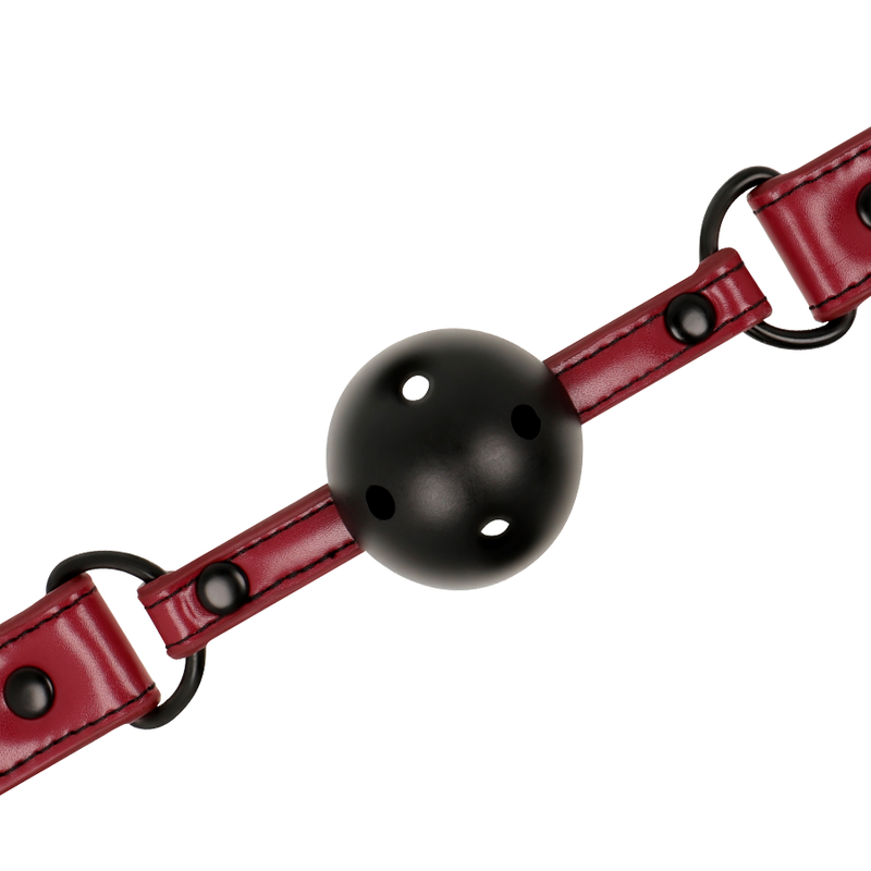 Calus Fetish Submissive Dark Room Breathable Gag [2]