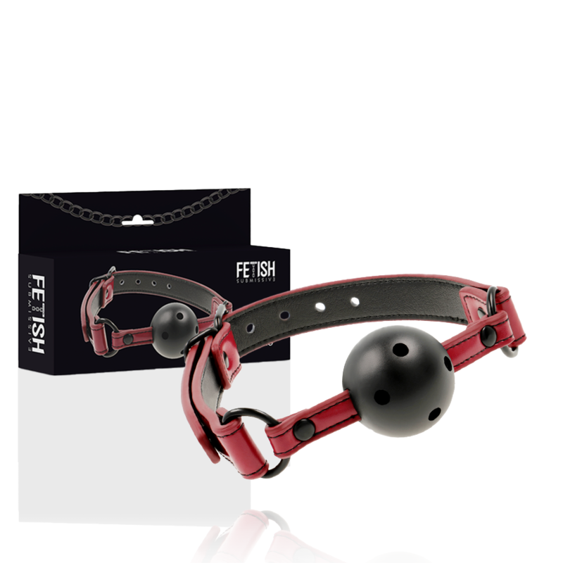 Calus Fetish Submissive Dark Room Breathable Gag [1]