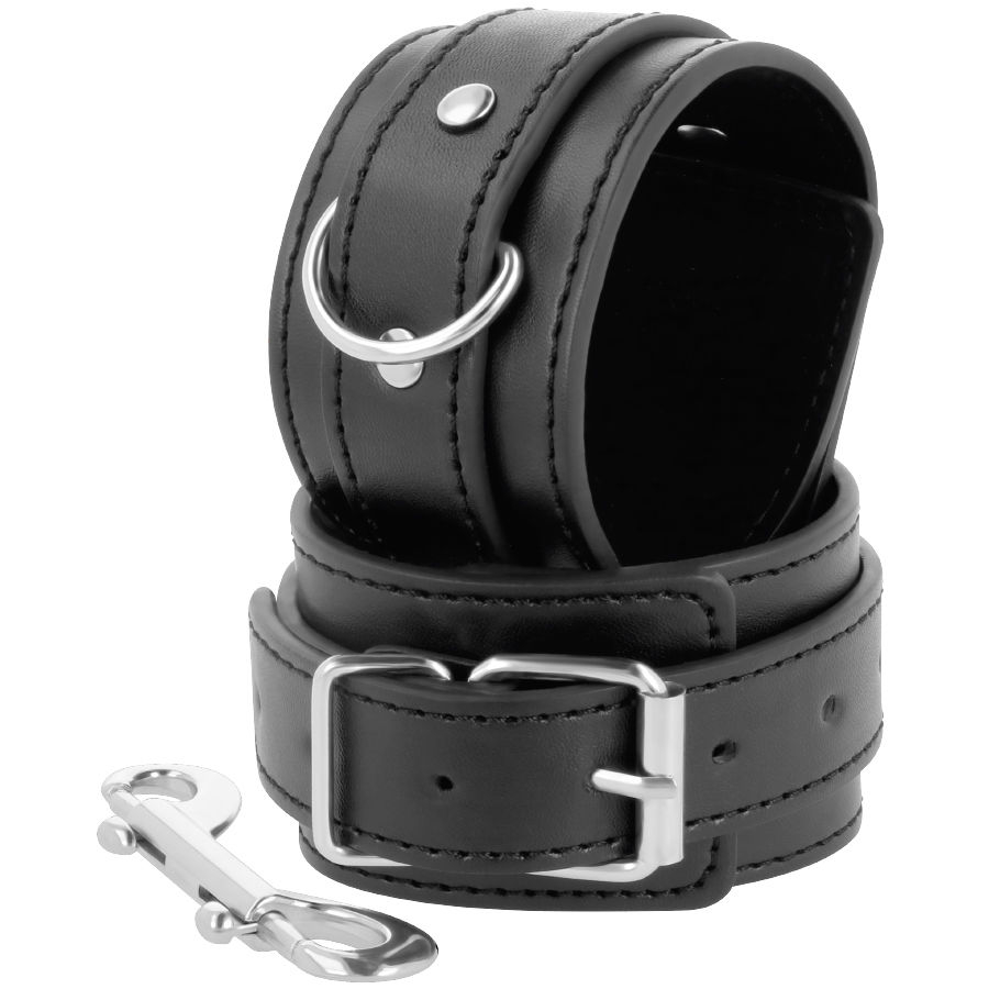 Catuse Darkness Black Adjustable Handcuffs With Double Reinforcement Tape [6]