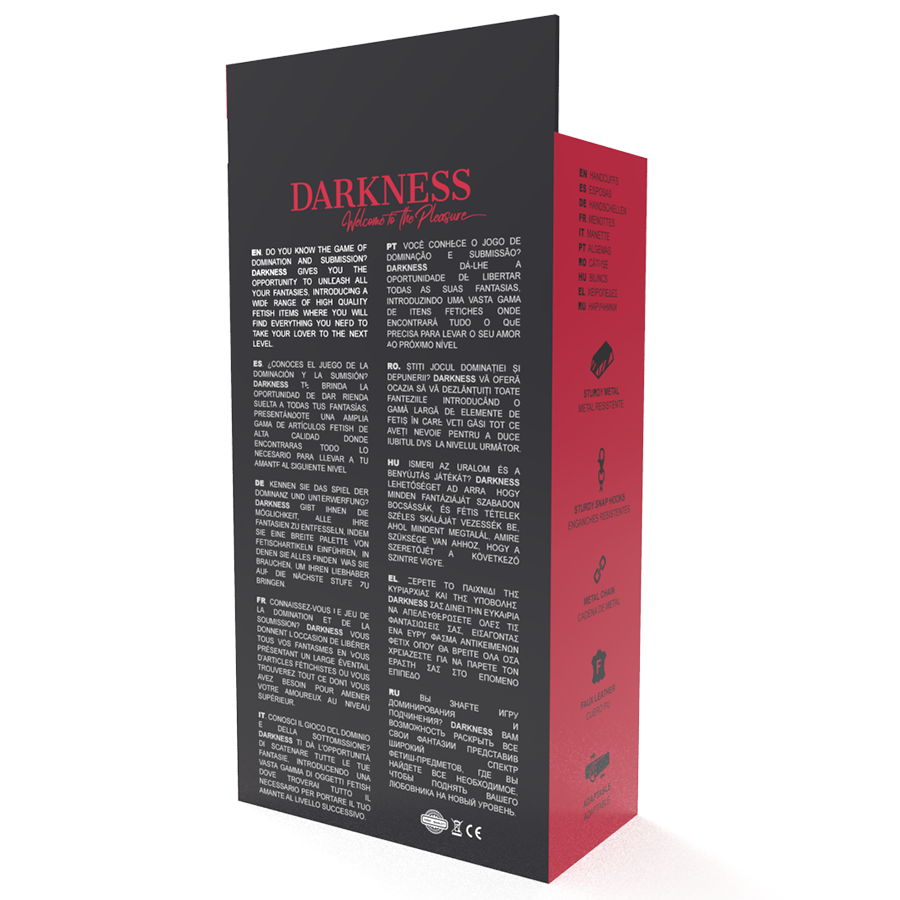 Catuse Darkness Black handcuffs [4]