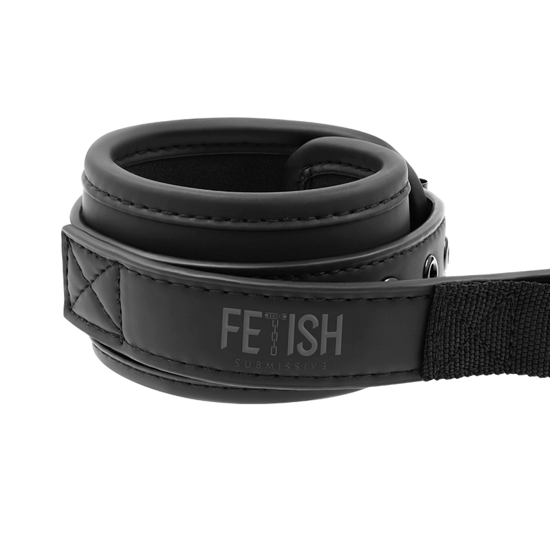 Catuse Fetish Submissive Cuffs With Puller [7]