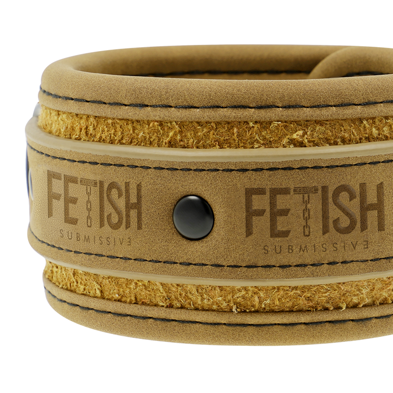 Catuse Fetish Submissive Origen Vegan Leather Ankle Cuffs With Neoprene Lining [4]