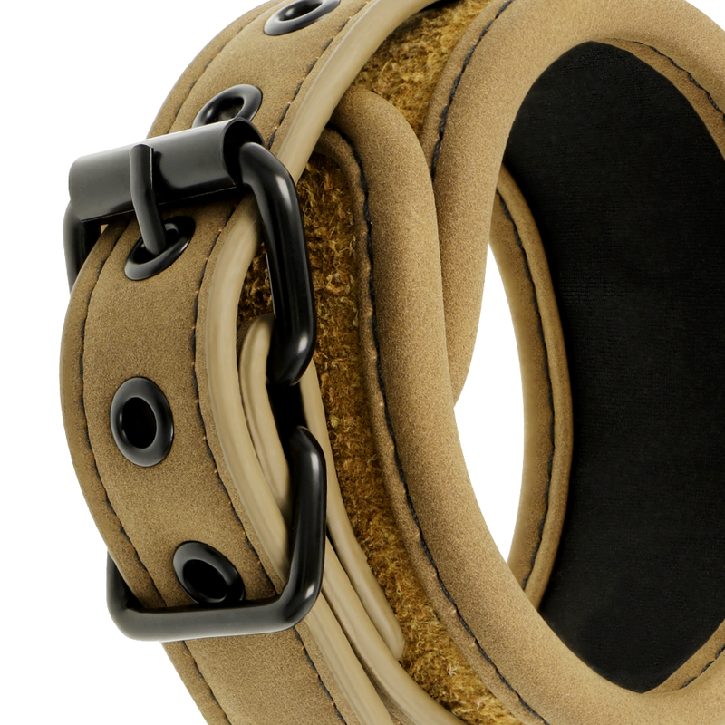 Catuse Fetish Submissive Origen Vegan Leather Ankle Cuffs With Neoprene Lining [8]