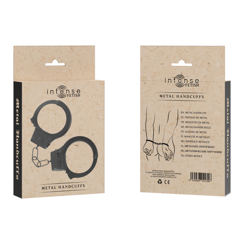 Catuse Intense Fetish Metal Handcuffs [3]