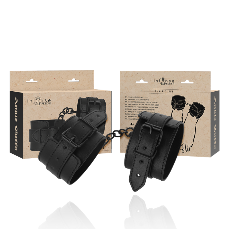 Catuse Intense Fetish Vegan Leather Ankle Cuffs [1]