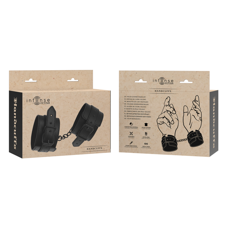 Catuse Intense Fetish Vegan Leather Handcuffs [5]