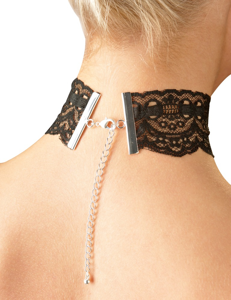 Choker Dantela Neagra Cottelli ACCESSOIRES [4]