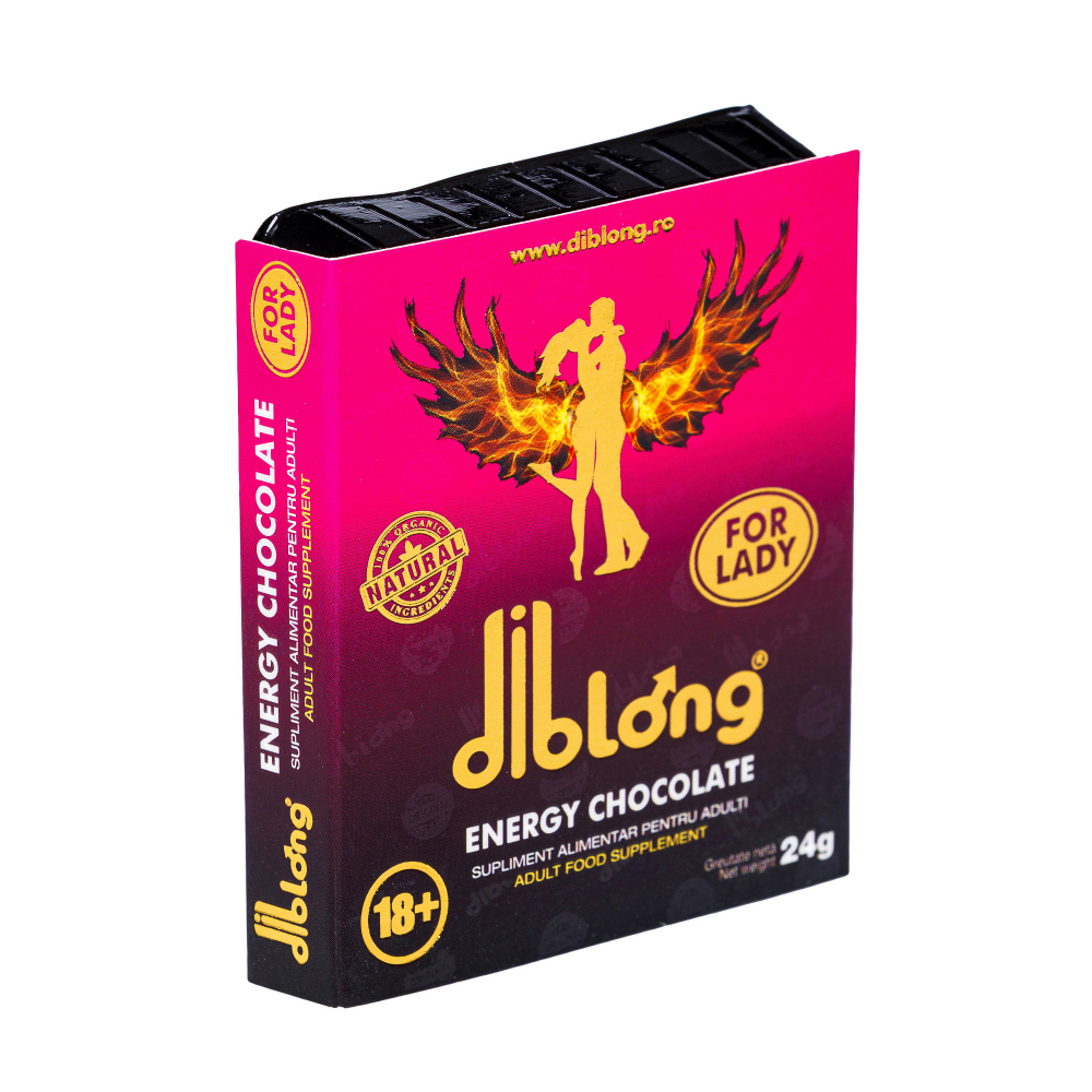 Ciocolata Afrodisiac Orgasm Femei Premium Concentrat Diblong Energy Chocolate For Lady 24g [2]