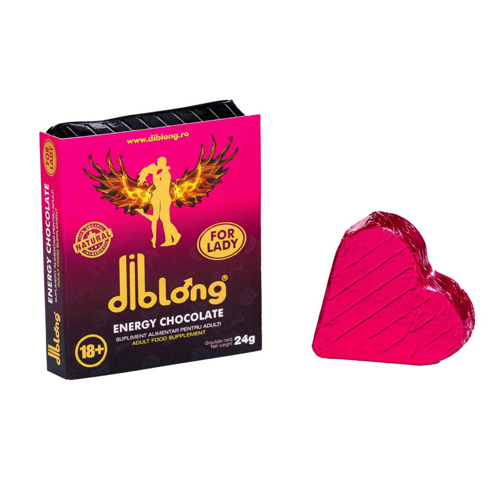 Ciocolata Afrodisiac Orgasm Femei Premium Concentrat Diblong Energy Chocolate For Lady 24g [1]