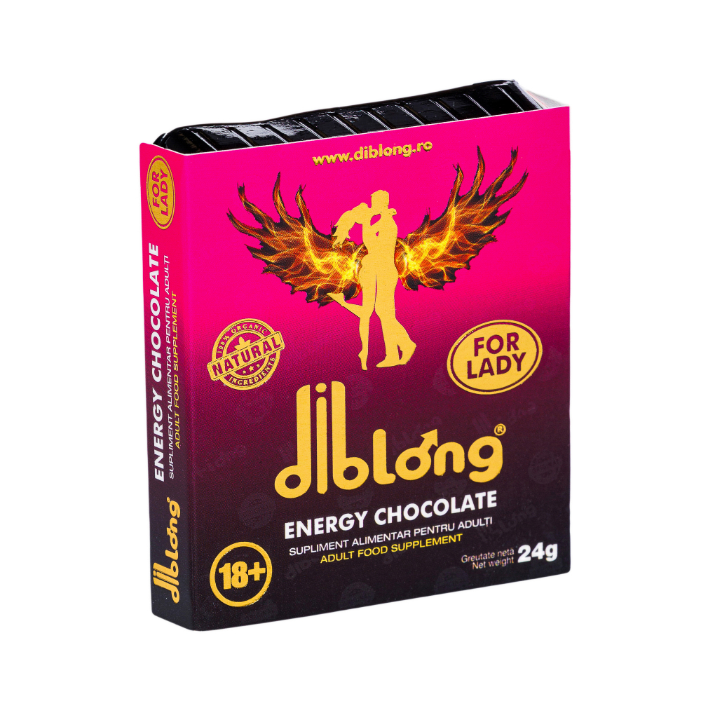 Ciocolata Afrodisiac Orgasm Femei Premium Concentrat Diblong Energy Chocolate For Lady 24g [5]