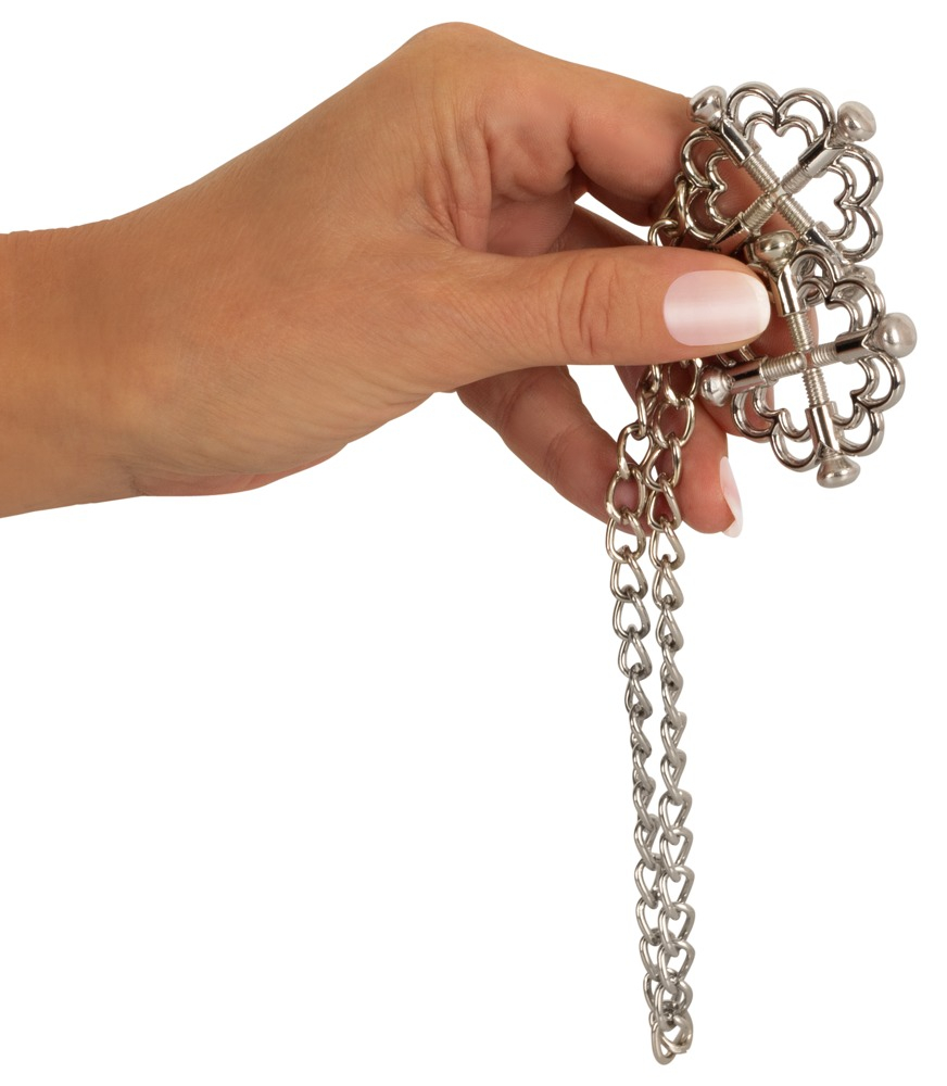 Cleme Sfarcuri Lant Bad Kitty Nipple Jewellery Metal Chain [8]
