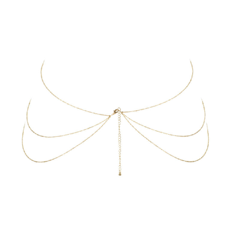 Colier Bijoux Magnifique 8 Body Chain Gold [4]