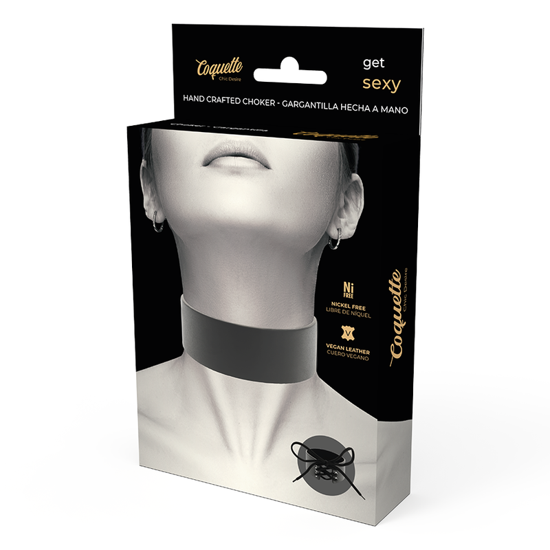 Colier Coquette Chic Desire Vegan Leather Choker [6]